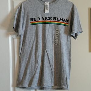 BE A NICE HUMAN t-shirt